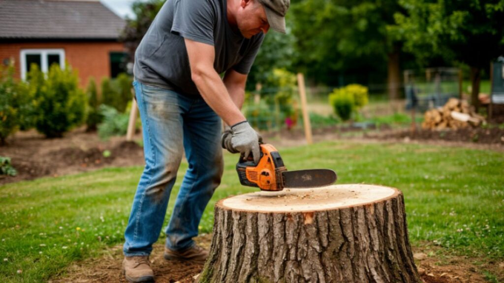 Come rimuovere un ceppo in pochi minuti: il metodo del forestale