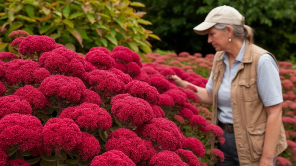 Una perenne straordinariamente luminosa riempirà il giardino con cappucci rossi di infiorescenze: un