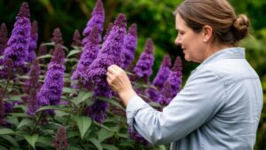 Una sontuosa fontana lilla di ghirlande profumate per l'intera stagione: una pianta perenne non esig